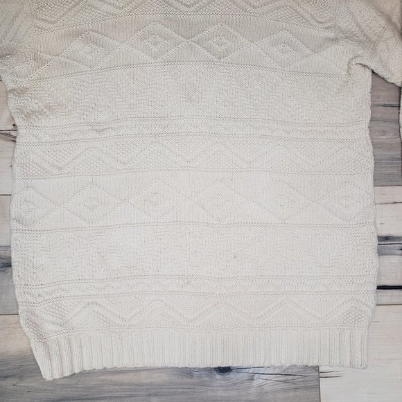 Vintage Cream V-Neck Sweater - Picture 8 of 15